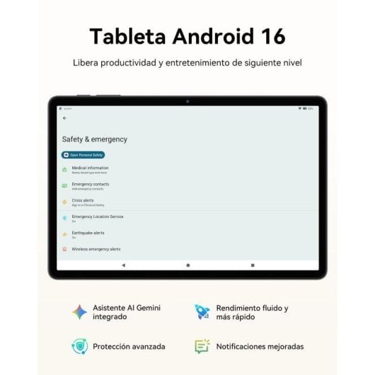 Tablet ExcitPower T30 WiFi 11" 3GB 32GB Bleu