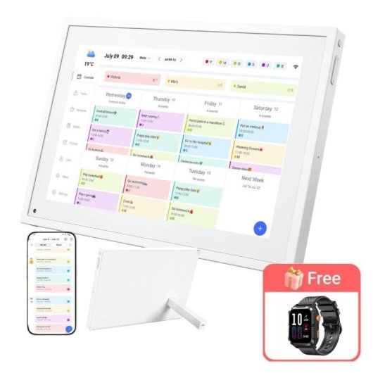 Digitaler Kalender Tabwee P10 10,1 Zoll IPS