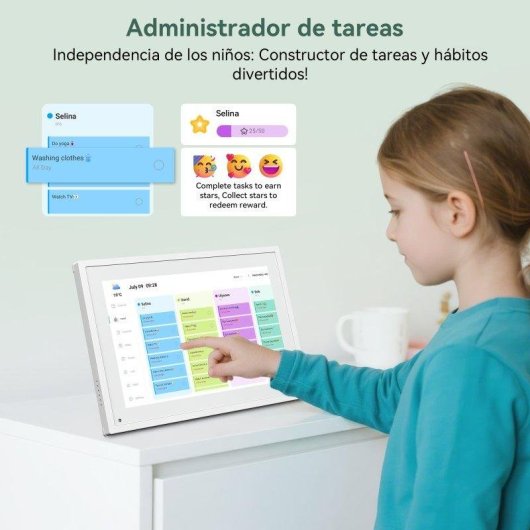 Digitaler Kalender Tabwee P10 10,1 Zoll IPS