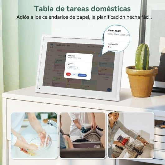 Digitaler Kalender TABWEE P10 Touchscreen 10,1" App-Synchronisation