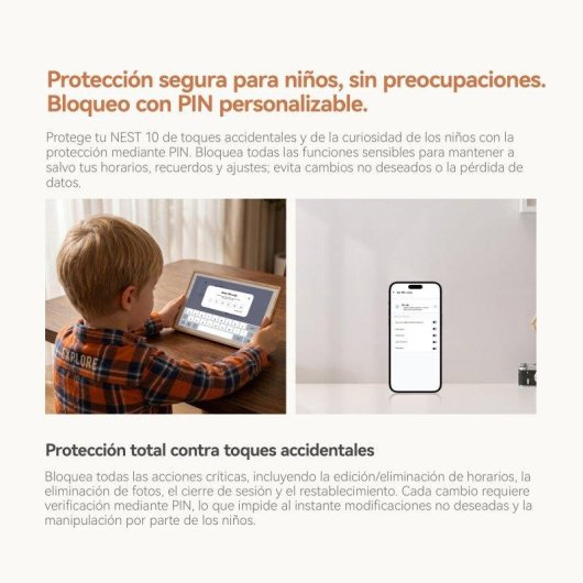Calendario familiare Blackview Nest 10 Schermo tattile 10,1 WiFi 6