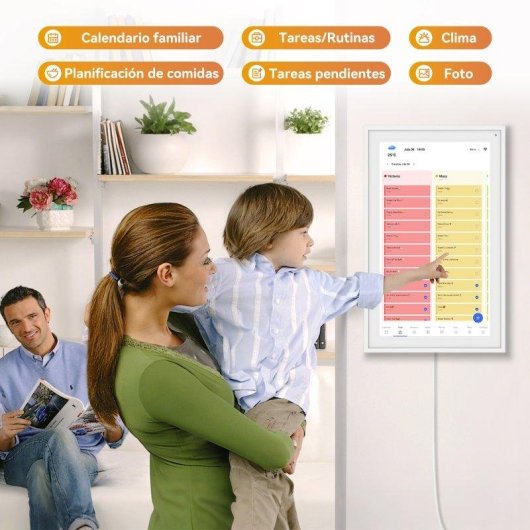 Intelligenter digitaler Kalender TABWEE P15 15,6 Zoll Touch Wi-Fi
