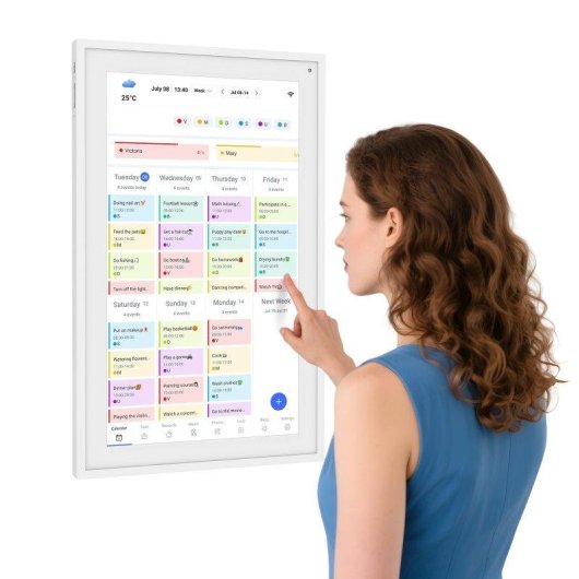 Intelligenter digitaler Kalender TABWEE P15 15,6" Touchscreen Wi-Fi Synchronisation