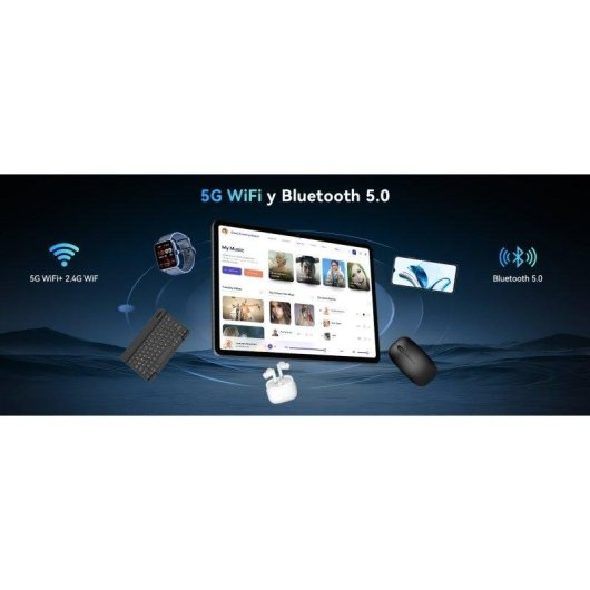 Tablet ExcitPower T60 4G 12,2" 12GB 256GB Grau mit Tastatur und Stylus Pen