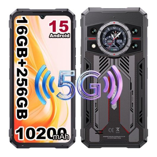 Cubot KingKong 11 5G 8GB 256GB 6.72" Schwarz