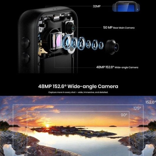 Fossibot F116 Pro 5G 12GB 256GB 4.0" Noir