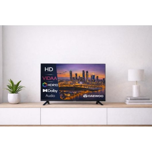 TV Daewoo LED 32VB56HV 32" HD 60Hz Smart TV VIDAA Dolby Audio