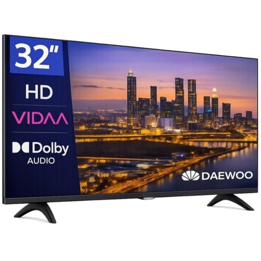 TV Daewoo LED 32VB56HV 32" HD 60Hz Smart TV VIDAA Dolby Audio