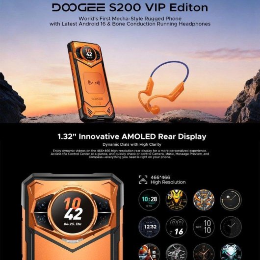 Doogee S200 VIP Edition 5G 12GB 256GB 6.72" Argento