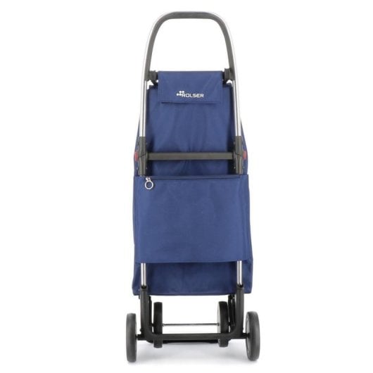 Carro de compras plegable Rolser I-Max MF 43 L Aluminio Azul