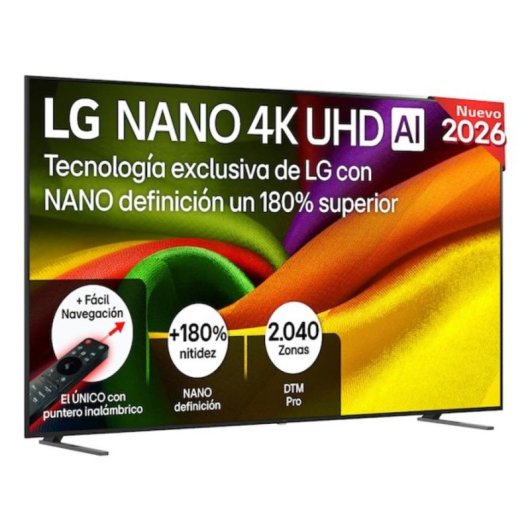 TV LG LED 98NU900B6LB 98" 4K UltraHD 120Hz Smart TV WebOS HDR10 Gaming IA