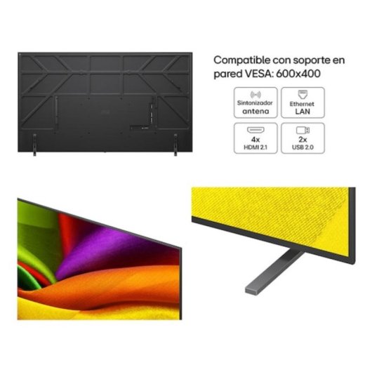 TV LG LED 98NU900B6LB 98" 4K UltraHD 120Hz Smart TV WebOS HDR10 Gaming IA