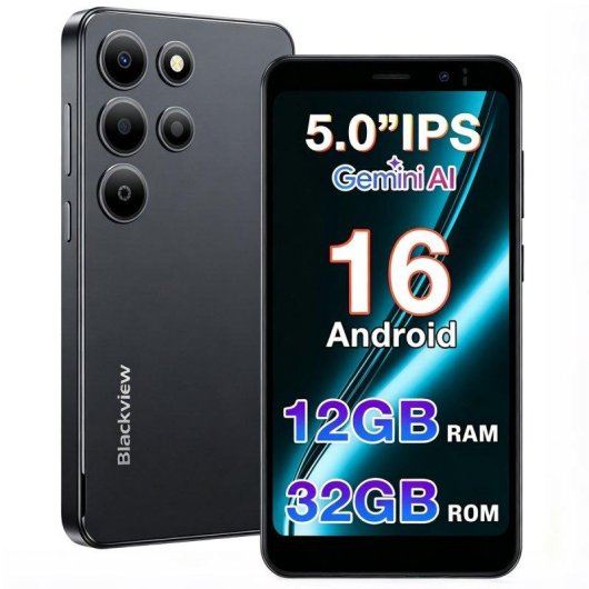 Blackview Wave 2C 4G 3GB Schwarz 32GB 5" Kompakt