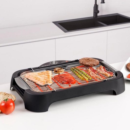 Grelha eletrica Taurus MAXIM'S 2400W 41x24 cm Preto