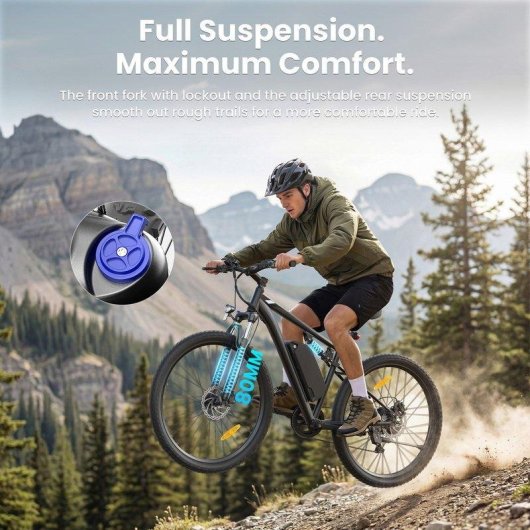 Velo Electrique Touroll U3 Pro 720Wh 29pouces Montagne