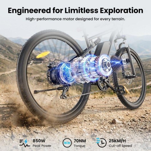 Velo Electrique Touroll U3 Pro 720Wh 29pouces Montagne