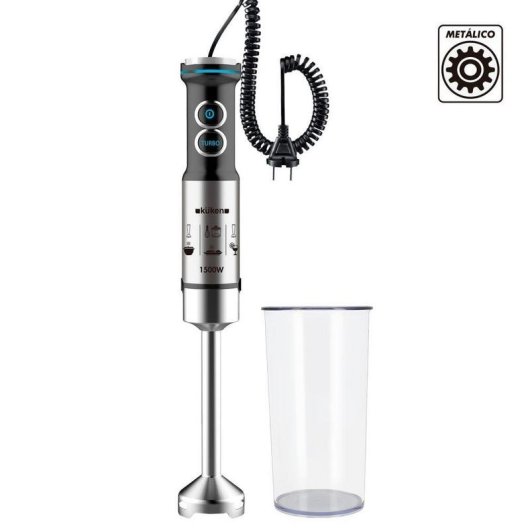Batidora de mano Kuken 32739 1500 W acero inoxidable picahielos