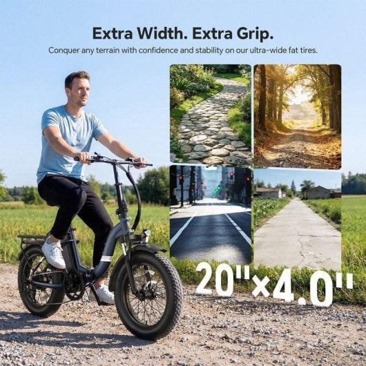 Velo electrique pliant Touroll S2 Pro 720 Wh Bleu
