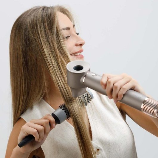 Multi-Haarstyler Taurus Airwave Digital Pro 1300W Ionen Coanda 12 Stufen 7 Zubehör Bronze