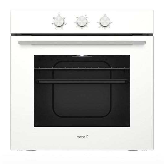 Horno Multifunción Cata SES 8105 WH Inox 73L 60cm Hidrolítico A Inox