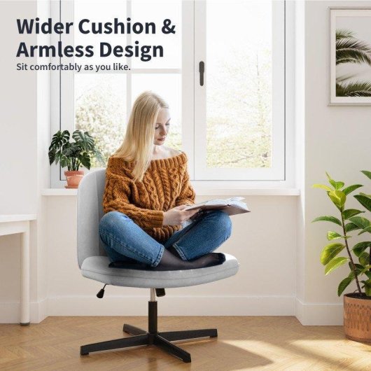 Chaise coque design Naspaluro velours gris reglable