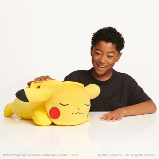 Peluche Pikachu Dormilón Pokémon 46 Cms