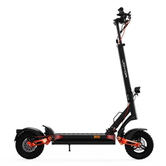 Patinete eléctrico Joyor T6D 600W Autonomía 55km Ruedas 10" Frenos disco Negro