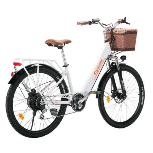 Bicicleta eletrica Cityrun Cysum 250W 36V 10Ah 26 x 1,95