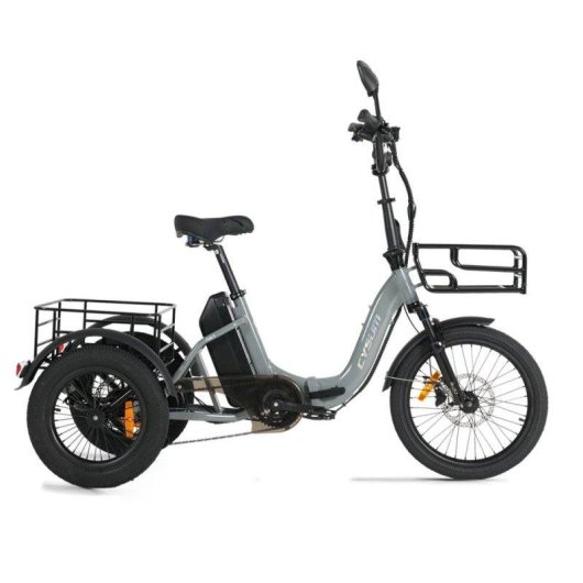 Triciclo Eletrico AG1 Pro Cysum 750 W 48 V 20 Ah