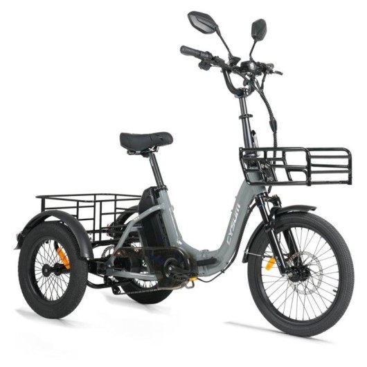 Triciclo Eletrico AG1 Pro Cysum 750 W 48 V 20 Ah