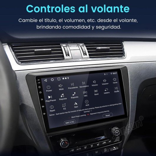 Autoradio JUNSUN 6+128gb Android15 8-core CarPlay GPS