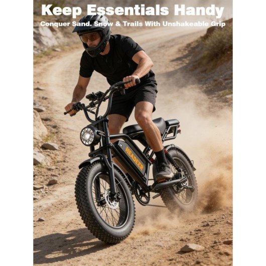 Bicicleta Eletrica Headeer BK20 750 W 50 kmh 20 polegadas