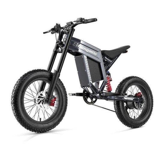 Bicicleta Electrica Shengmilo S900 Potencia 1500 W Bateria 60V Pneus 20 polegadas