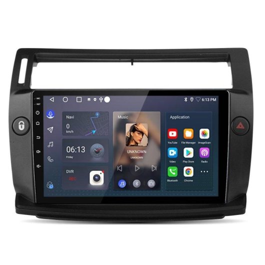 Autoradio JUNSUN Android 15 2+64GB CarPlay GPS Citroën C4