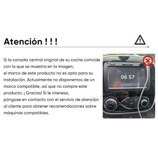 Autoradio 2+64gb Carplay Android Auto GPS BT Opel Vivaro Renault Trafic