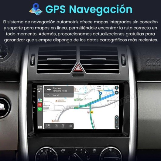 Autoradio JUNSUN 9 pollici Android CarPlay GPS