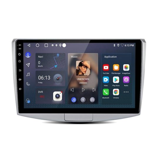 Autoradio JUNSUN 8-core 4+64GB Carplay Android Auto GPS 4G Wifi VW Passat