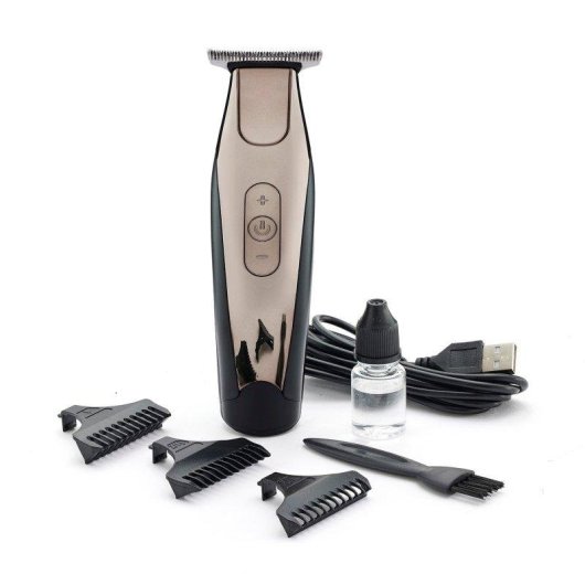 Máquina de Cortar Cabelo Dahlbergs Scandinavia Algot Sem Fios 120min 3 Pentes Aço Inox