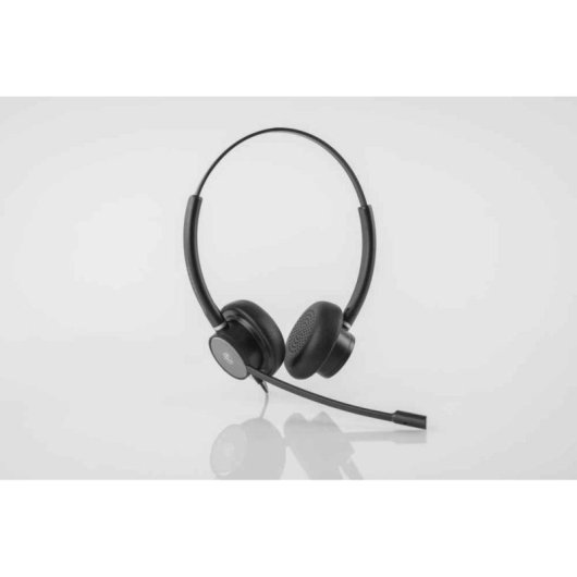 Tellur Voice 420 kabelgebundene Kopfhörer USB-C und 3,5 mm Klinke für Anrufe schwarz