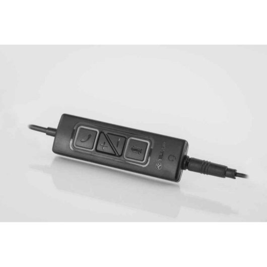 Tellur Voice 420 kabelgebundene Kopfhörer USB-C und 3,5 mm Klinke für Anrufe schwarz