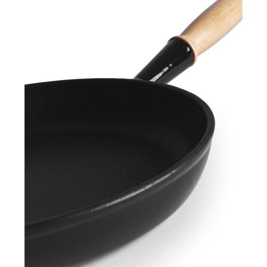 Sartén Jernverket Hierro Fundido 28 cm Negra con Mango de Madera