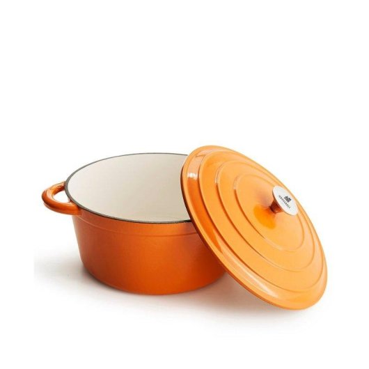 Panela de ferro fundido Jernverket 7 L Laranja