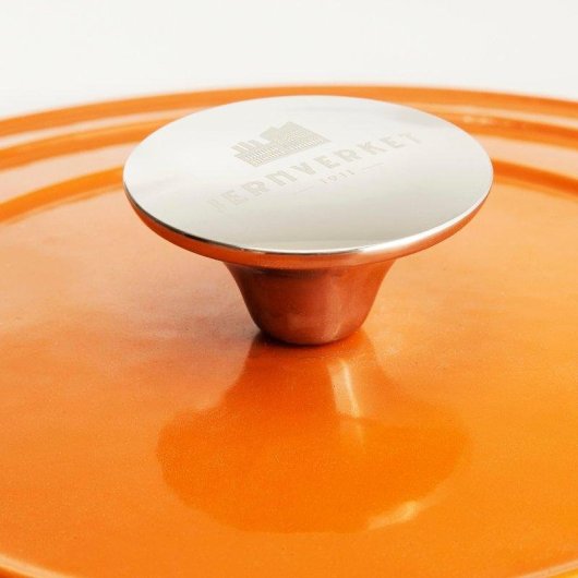 Panela de ferro fundido Jernverket 7 L Laranja