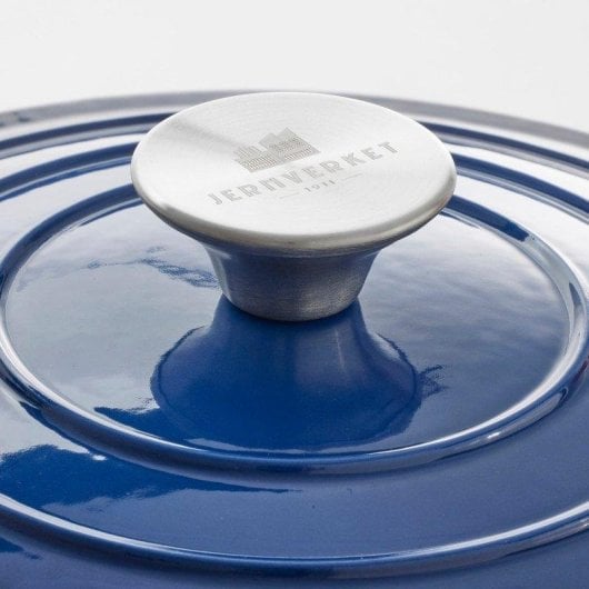 Panela de Ferro Fundido Jernverket 4,2 L Brisa Azul