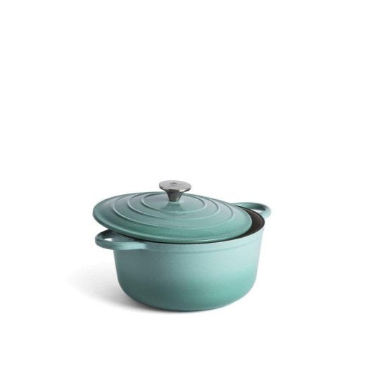 Panela de Ferro Fundido Jernverket 4,2 L Verde Retro