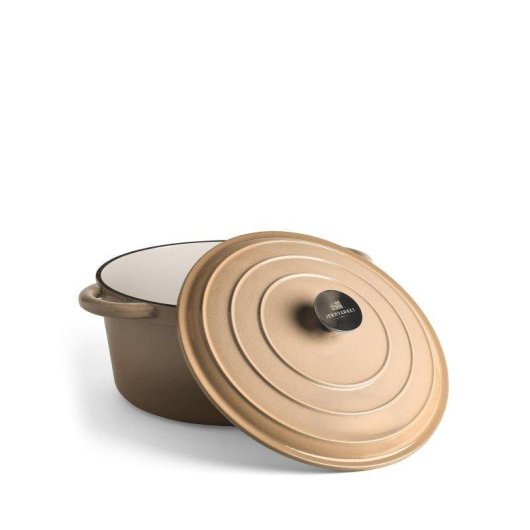 Cacarola Jernverket Ferro Fundido 7 L Creme Branco