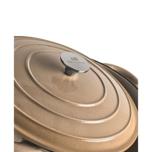 Cacarola Jernverket Ferro Fundido 7 L Creme Branco