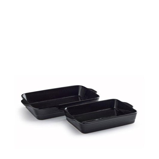 Set de plats de cuisson noir brillant Jernverket