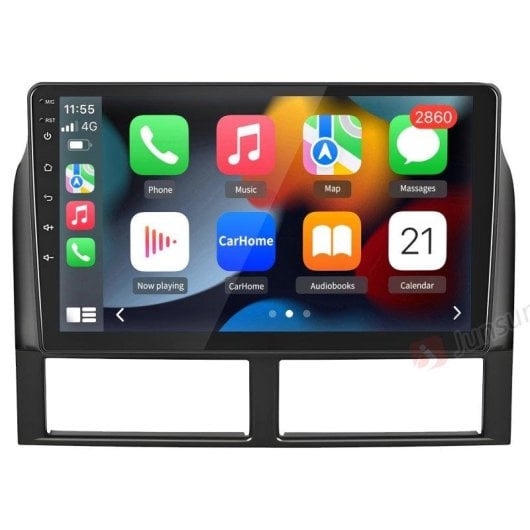 Autoradio JUNSUN 9" Android CarPlay 4G GPS Jeep Grand Cherokee WJ/WG