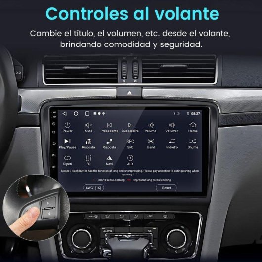 Autoradio JUNSUN 2+64gb Android 15 CarPlay GPS Wifi